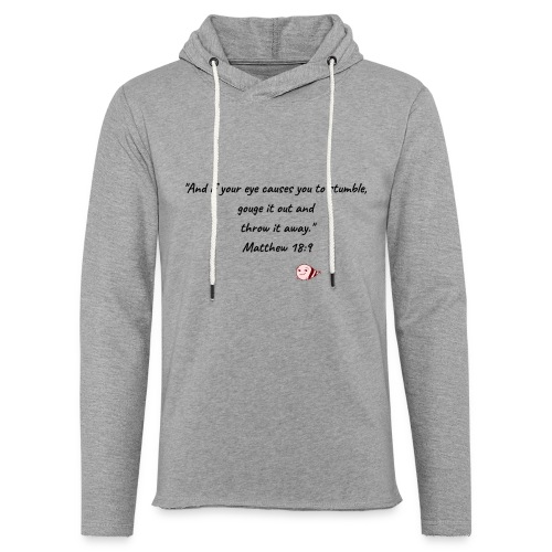 Gouge Out Them Eyes - Unisex Lightweight Terry Hoodie