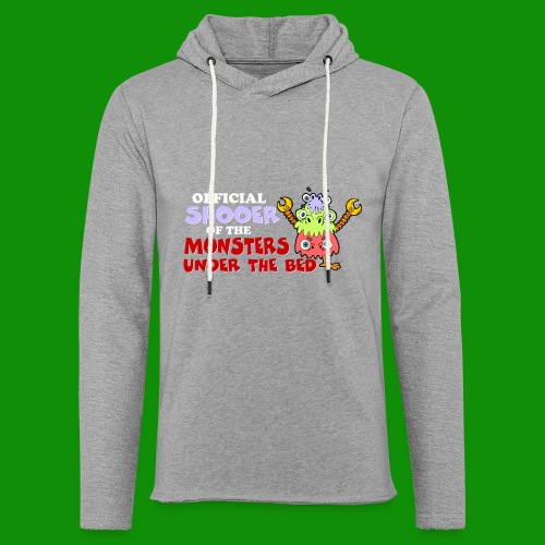 Official Shooer of the Monsters Under the Bed - Unisex Lightweight Terry Hoodie