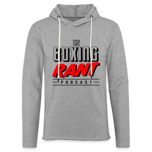 The Boxing Rant - Stack Logo - Unisex Lightweight Terry Hoodie