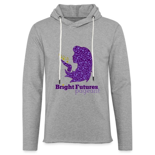 Official Bright Futures Pageant Logo - Unisex Lightweight Terry Hoodie