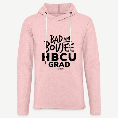 Bad and Boujee HBCU Grad - Unisex Lightweight Terry Hoodie