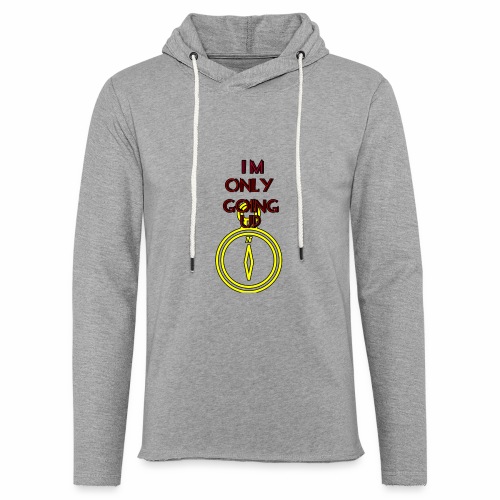 Im only going up - Unisex Lightweight Terry Hoodie