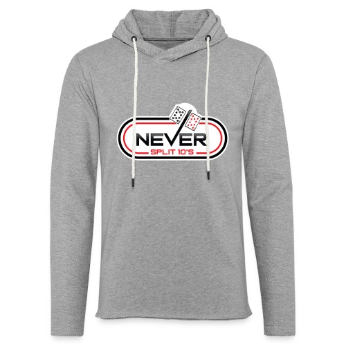 Never Split 10's Merchandise - Unisex Lightweight Terry Hoodie