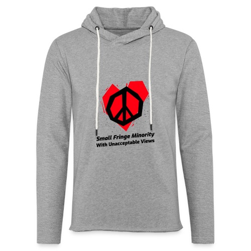 We Are a Small Fringe Canadian - Unisex Lightweight Terry Hoodie