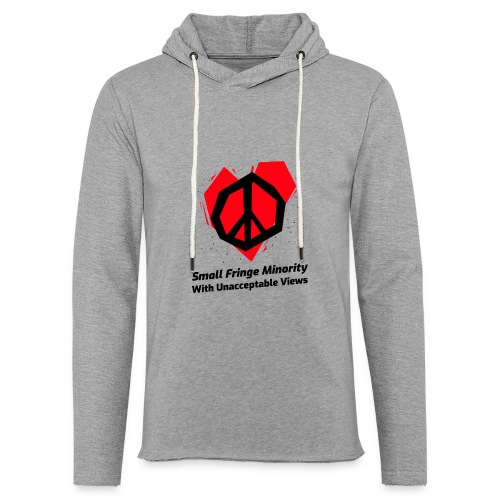 We Are a Small Fringe Canadian - Unisex Lightweight Terry Hoodie