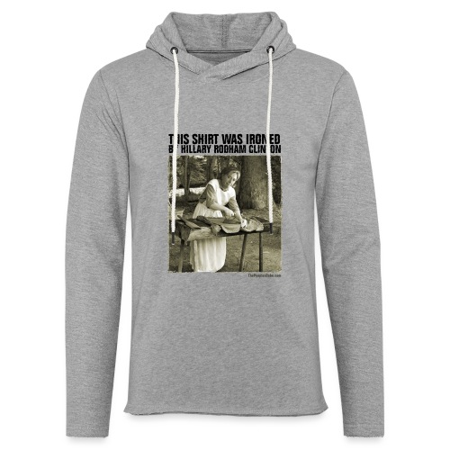 Ironed By Hillary - Unisex Lightweight Terry Hoodie