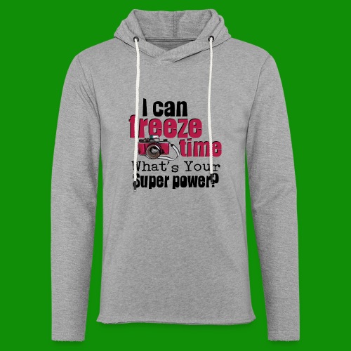 Photography Freeze Time - Unisex Lightweight Terry Hoodie