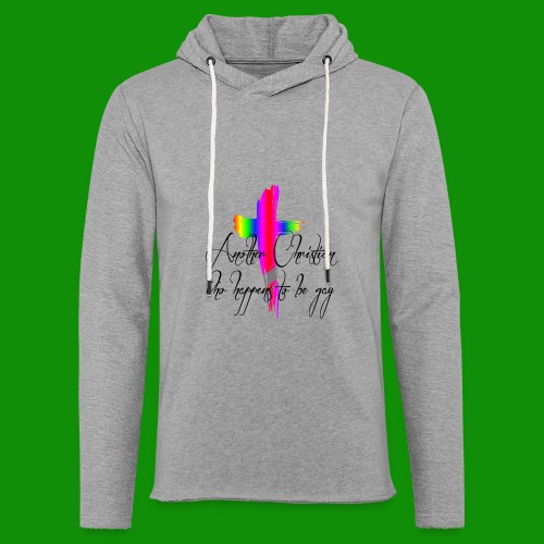 Another Gay Christian - Unisex Lightweight Terry Hoodie