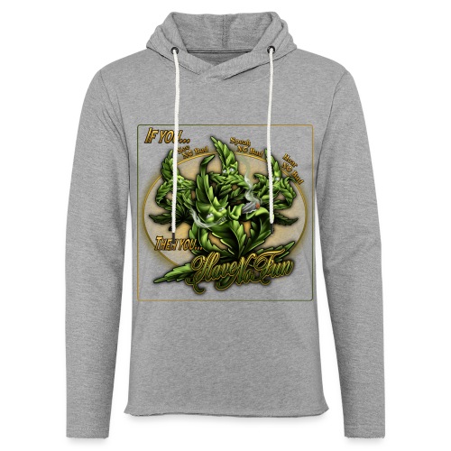 See No Bud by RollinLow - Unisex Lightweight Terry Hoodie