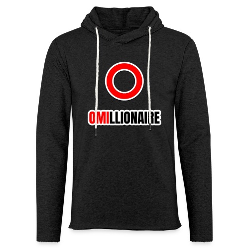Omillionaire Red Circle - Unisex Lightweight Terry Hoodie