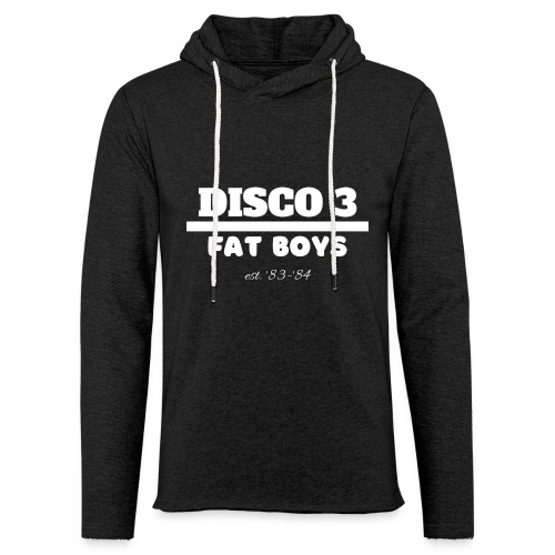 Disco 3/Fat Boys est. 83-84 - Unisex Lightweight Terry Hoodie