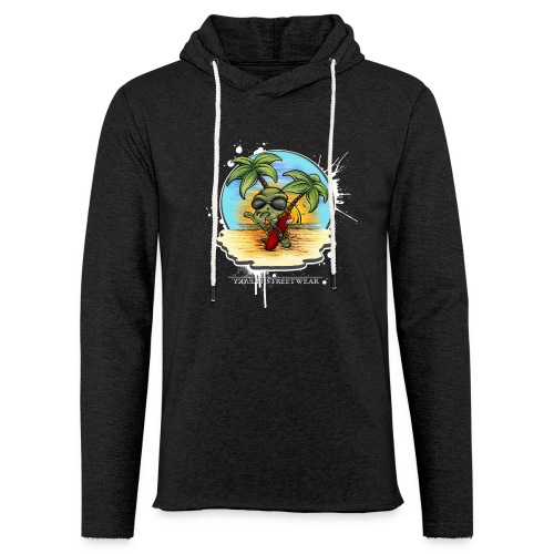 let's have a safe surf home - Unisex Lightweight Terry Hoodie