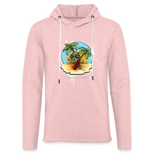 let's have a safe surf home - Unisex Lightweight Terry Hoodie
