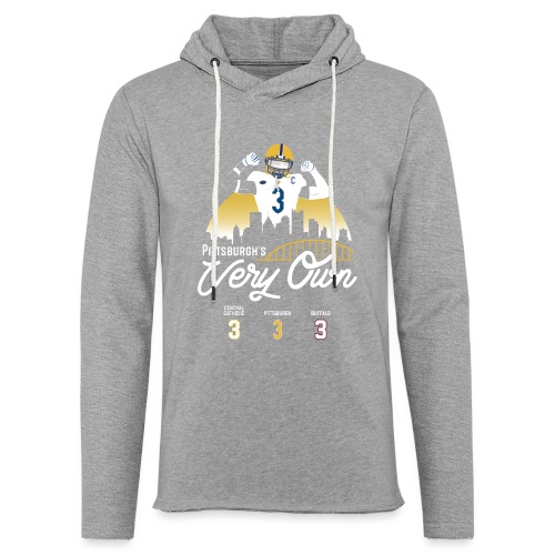 Pittsburgh's Very Own - DH3 - College - Unisex Lightweight Terry Hoodie