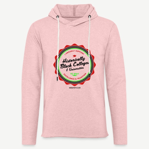 I Proudly Support HBCUs - Unisex Lightweight Terry Hoodie