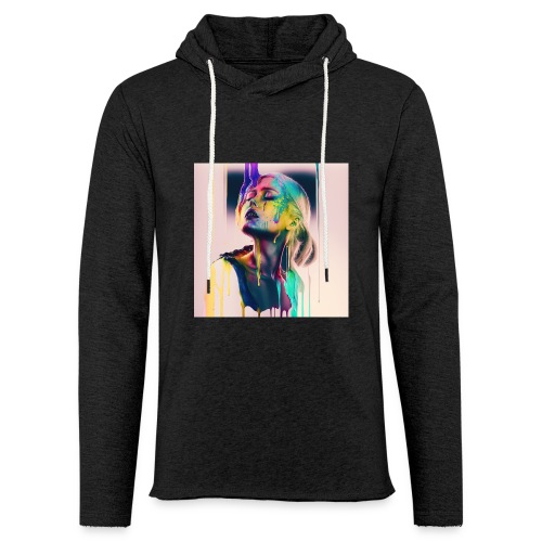 To Weep To Wake - Emotionally Fluid Collection - Unisex Lightweight Terry Hoodie