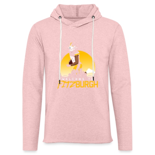 Welcome to Fitzburgh - Unisex Lightweight Terry Hoodie
