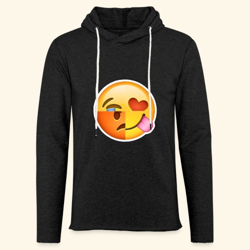 E Tees , Unique , Love , Cry, angry - Unisex Lightweight Terry Hoodie