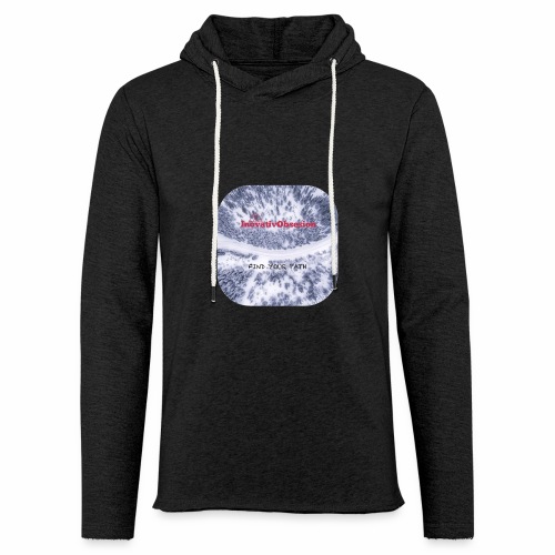 InovativObsesion “FIND YOUR PATH” apparel - Unisex Lightweight Terry Hoodie