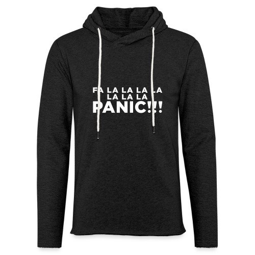 Funny ADHD Panic Attack Quote - Unisex Lightweight Terry Hoodie