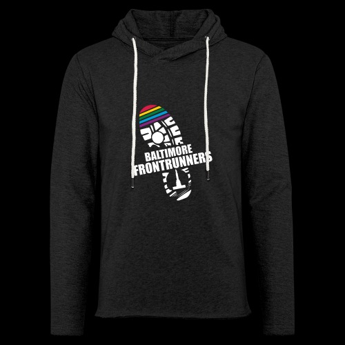 Baltimore Frontrunners White - Unisex Lightweight Terry Hoodie