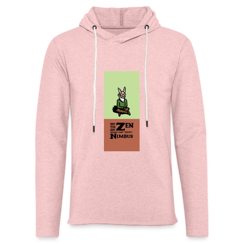Nimbus and logo full color vertical format - Unisex Lightweight Terry Hoodie