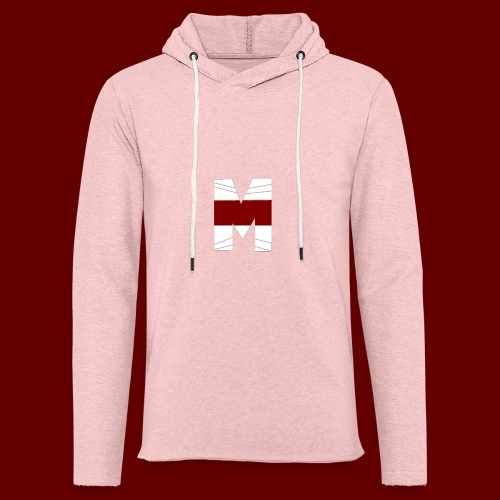 WHITE AND RED M Season 2 - Unisex Lightweight Terry Hoodie