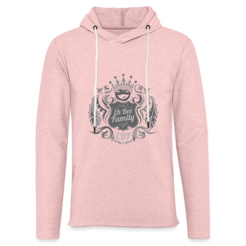 Eh Bee Family - Silver - Unisex Lightweight Terry Hoodie