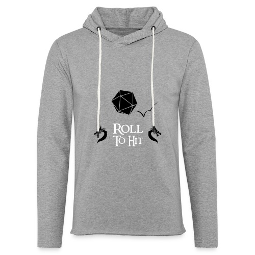 Roll to Hit - Unisex Lightweight Terry Hoodie