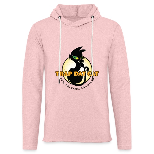 Trap Dat Cat Official Logo - Unisex Lightweight Terry Hoodie