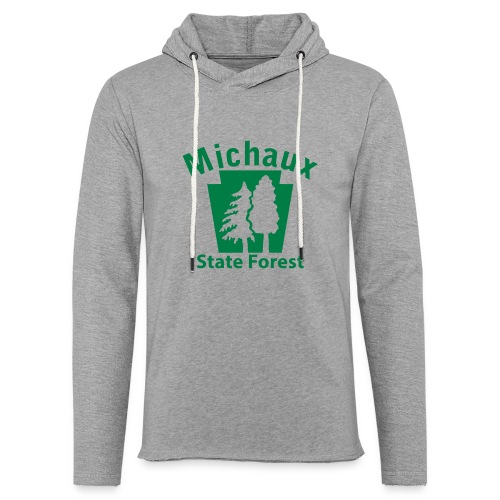 Michaux State Forest Keystone (w/trees) - Unisex Lightweight Terry Hoodie