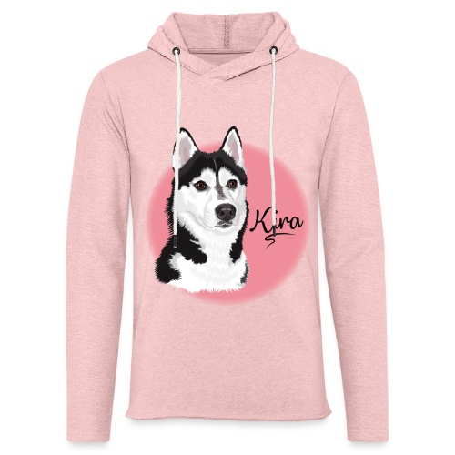 Kira the Husky from Gone to the Snow Dogs - Unisex Lightweight Terry Hoodie