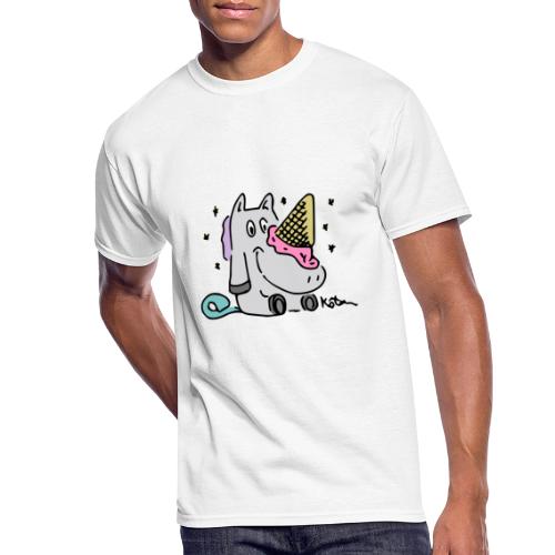Ice Cream Unicorn - Men's 50/50 T-Shirt
