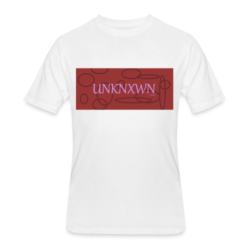 RED PINK UNKNXWN - Men's 50/50 T-Shirt