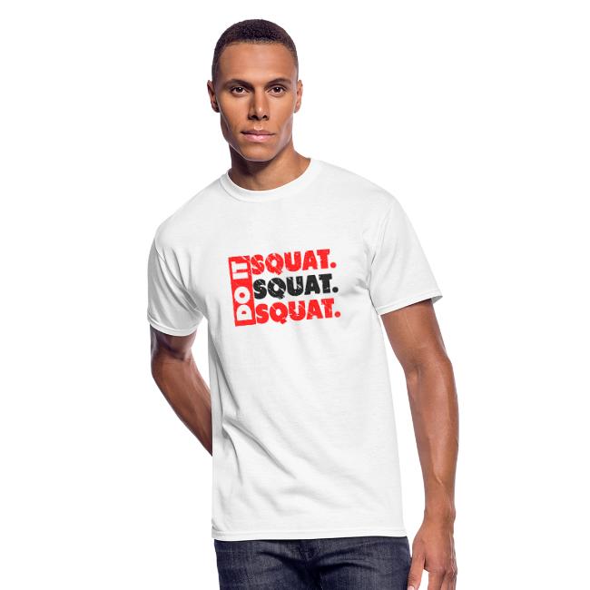 Do It. Squat.Squat.Squat | Vintage Look