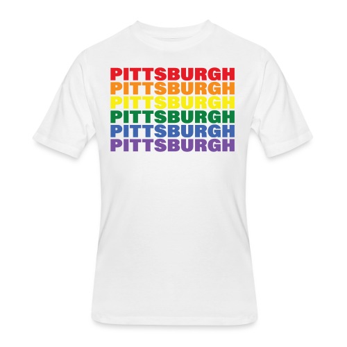 Pittsburgh_Pride - Men's 50/50 T-Shirt