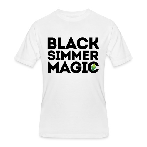 Black Simmer Magic #2 - Men's 50/50 T-Shirt