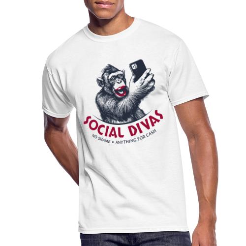 social diva cash money - Men's 50/50 T-Shirt