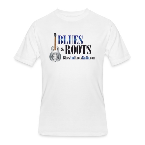Blues & Roots Radio Logo - Men's 50/50 T-Shirt