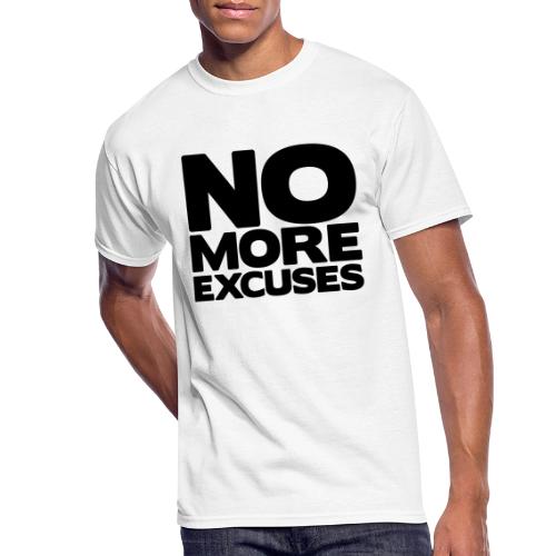 No More Excuses - Men's 50/50 T-Shirt