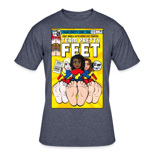 TEAM PRETTY FEET Comic Cover (Variant Edition 1) - Men's 50/50 T-Shirt