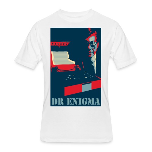 Dr Enigma+Enigma Machine - Men's 50/50 T-Shirt