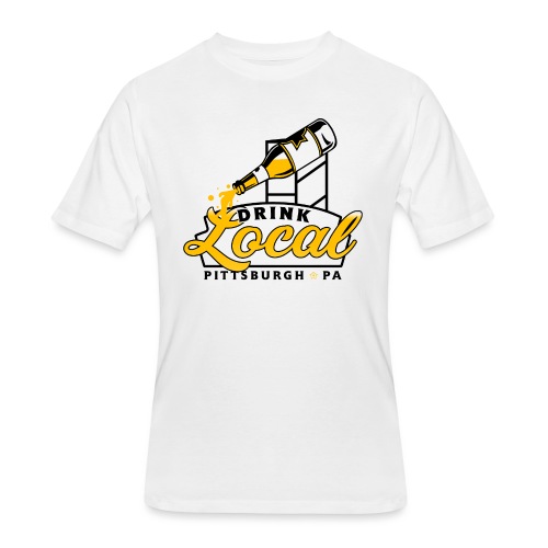 drink local pgh png - Men's 50/50 T-Shirt