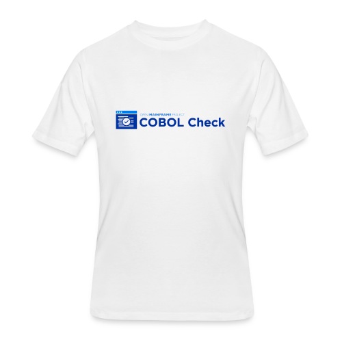 COBOL Check - Men's 50/50 T-Shirt