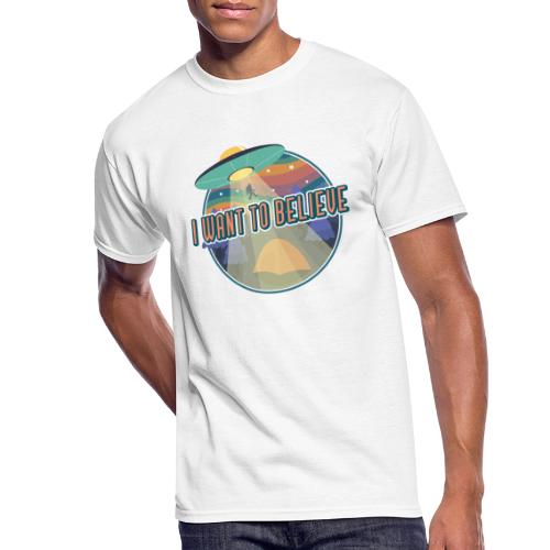 I Want To Believe - Men's 50/50 T-Shirt