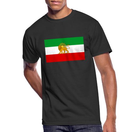 Flag of Iran - Men's 50/50 T-Shirt