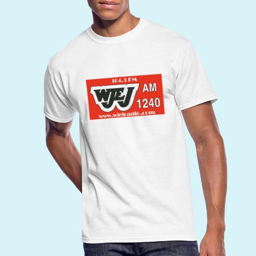 WJEJ LOGO AM / FM / Website - Men's 50/50 T-Shirt