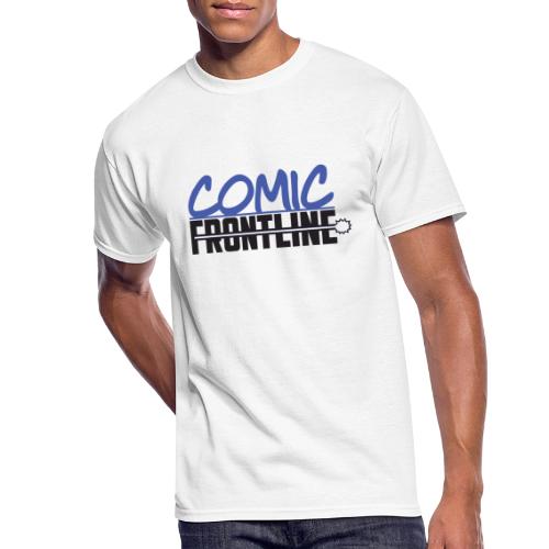 Comic Frontline Logo V7 - Men's 50/50 T-Shirt