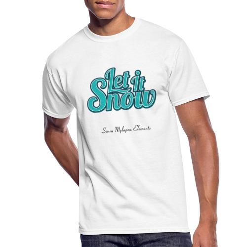 Let it Snow - Men's 50/50 T-Shirt