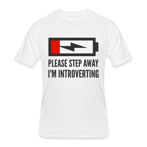 introverting - Men's 50/50 T-Shirt
